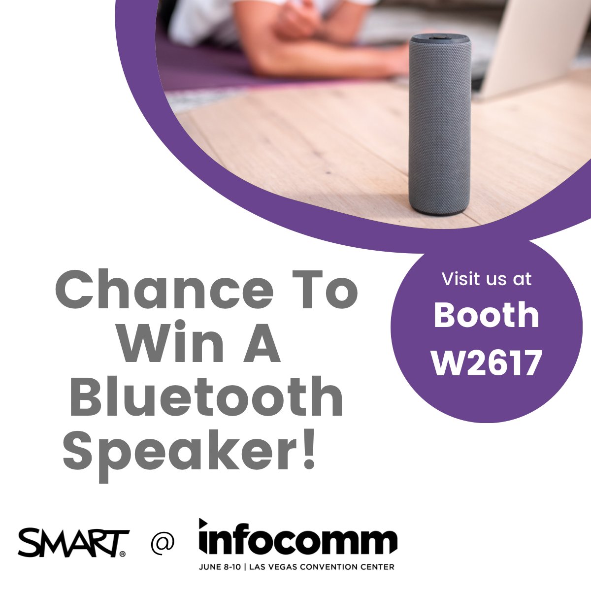 SMARTCollab's tweet image. Need another reason to visit us at @InfoComm 2022? 🙋‍♂️

🔊 Bose Bluetooth Speakers! 🔊

Join us for a Booth Tour/Demo to be entered for your chance to win! 🎉

Let&apos;s Talk Business! ~ Booth W2617 
smarttech.com/infocomm 

⚪ #SMARTforBusiness #InfoComm22 #InfoComm #AudioVisual