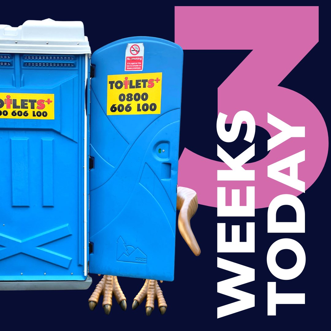 mrtplusrex's tweet photo. It's three weeks today until the Official Launch of @gogodiscover22 @breakcharity and the excitement is really building here at @toiletsplus! 

We even spotted some T-Rex claws hiding behind one of our toilets this morning!

#toiletsplus #gogodiscover #breakcharity #trex https://t.co/fo0HCywLFR