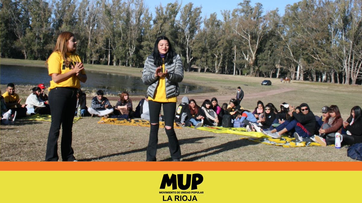 MUP_LR's tweet photo. #MUP, #MUPLR, #juventudMUP. Encuentro de juventudes MUP en Embalse, Cordoba. https://t.co/9zaTWiB8PN
