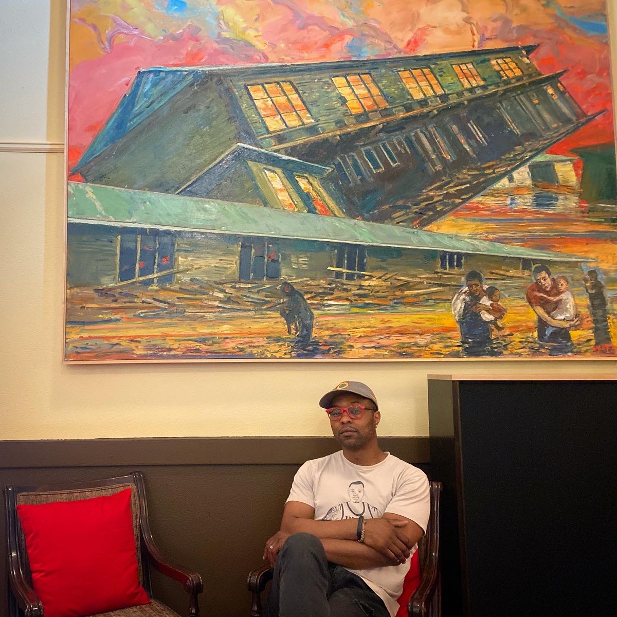 Today: A Place Called Home : Past, Present, Future of Housing Our Communities - presentation + roundable conversation w/<a href="/FairHousingOR/">FHCO</a>. With POORLANDIA performance by <a href="/vinshambry/">vin shambry</a> // artwork by Henk Pander . Bit.ly/vanport2022