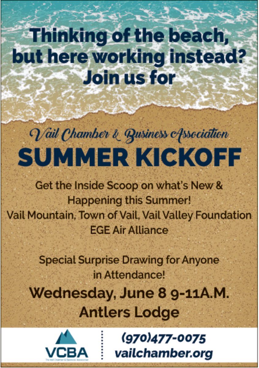 Summer Kickoff on Wed 9-11am at the Antlers