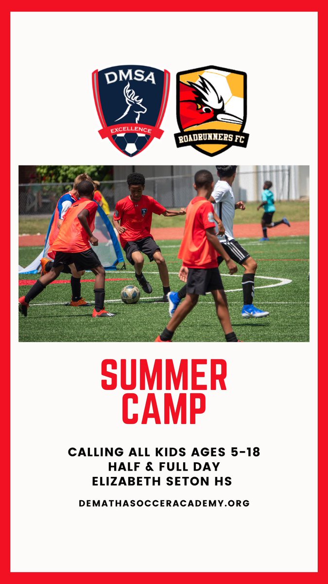 DMSoccerAcademy's tweet photo. Have you signed up yet? Spaces are limited! https://t.co/qLJzLzqyrl https://t.co/eGmFPg0sSw