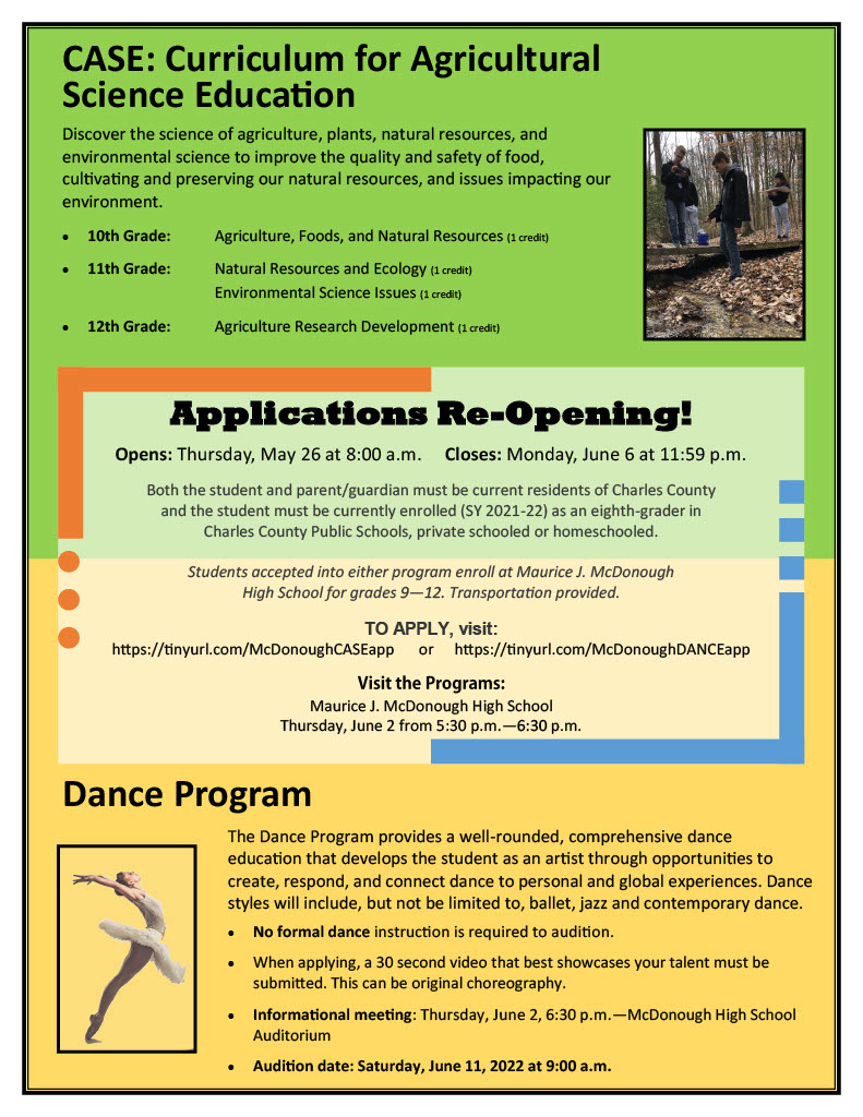 CCPS on Twitter "The application process that was reopened for the