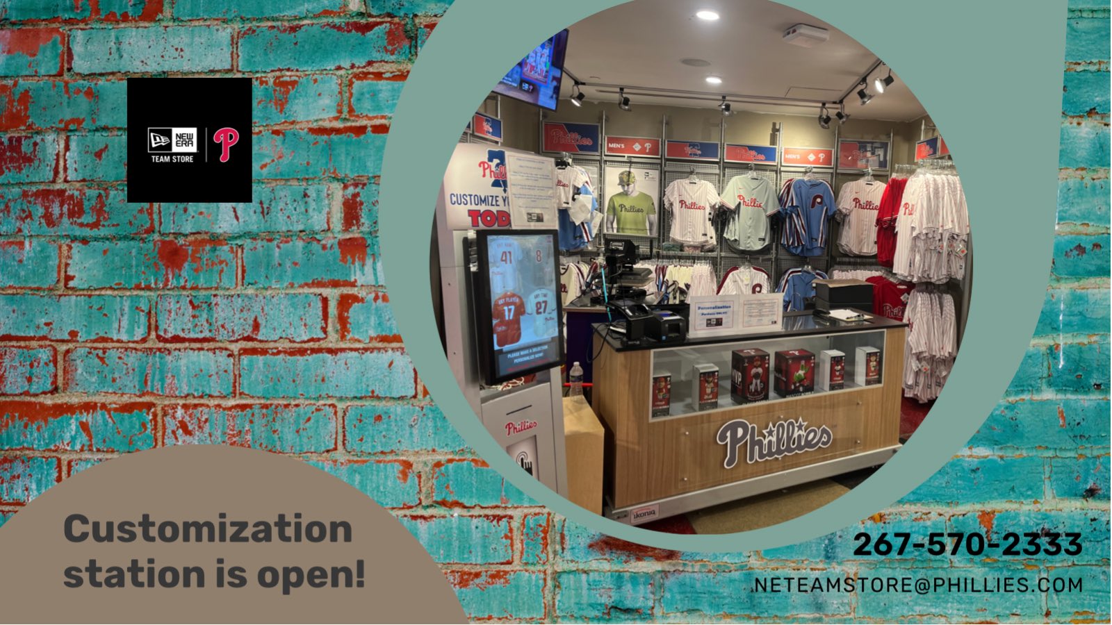 New Era Phillies Team Store on Twitter "Did you know, we can customize