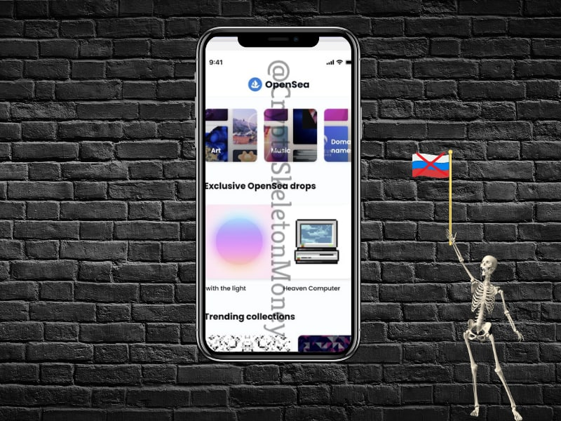 CryptoS1keleton's tweet photo. 🚨 (https://t.co/dduoU0lPn0)OpenSea блокирует аккаунты пользователей из РФ

Площадка блокирует аккаунты пользователей без предупреждений и дальнейших разъяснений 🤷‍♂️

Пользуетесь данной площадкой ❓🤔 Ждем твой ответ в комментах 😉

Канал (https://t.co/QhdEI8rLRg) https://t.co/WHcn4F43Hj