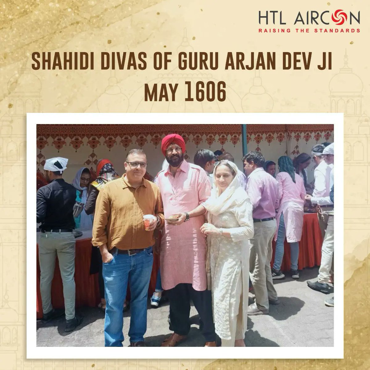 HTL_Aircon's tweet photo. HTL Perform its annual ritual of #ChabeelSeva as tribute to Shri #GuruArjanDevji, the 5th #SikhGuru who sacrificed his life for letting the world know the importance of belief in one’s faith https://t.co/umamRW3nyW