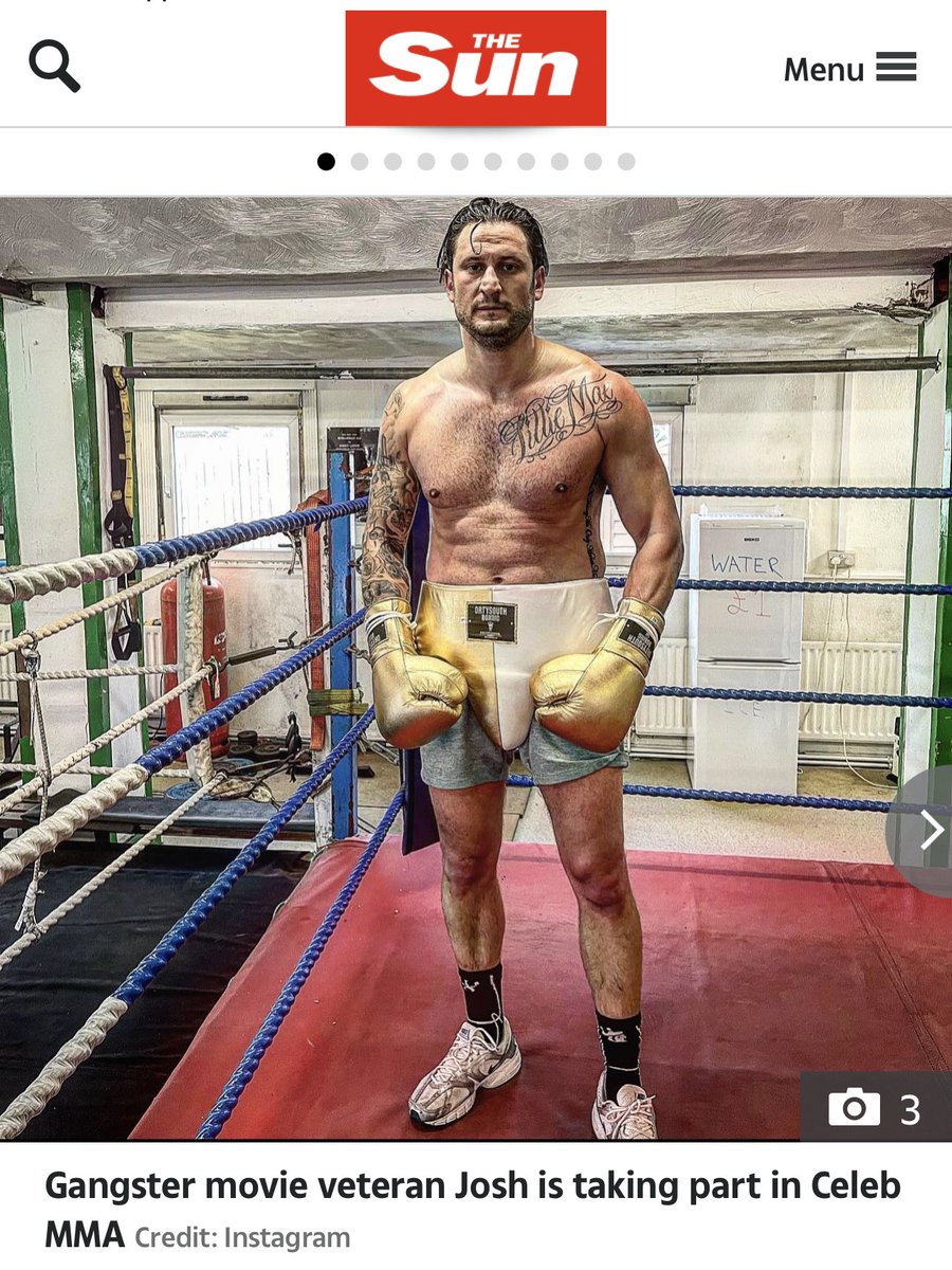 Getting ready for war <a href="/CelebMma/">Celeb MMA</a> <a href="/TheSun/">The Sun</a> 👊🏻