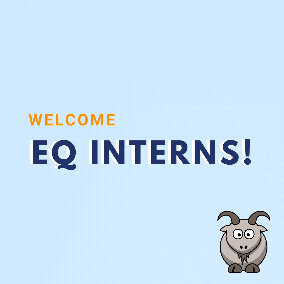 Welcome to all of our summer interns! We are so excited to have you joining us 🎉 #intern #internships