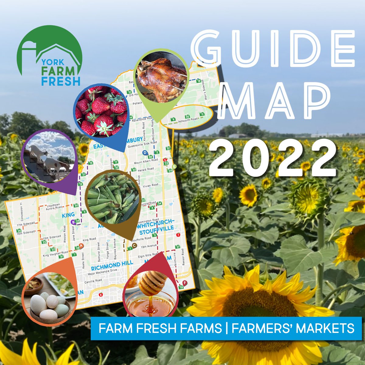 Happy Local Food Week!  Where we celebrate our farmers and the fresh, healthy food they produce.  Our 2022 Guide Map has begun circulating in the region and can be found virtually on our website or YFF mobile app.

#localfoodweek #farmersfeedcities