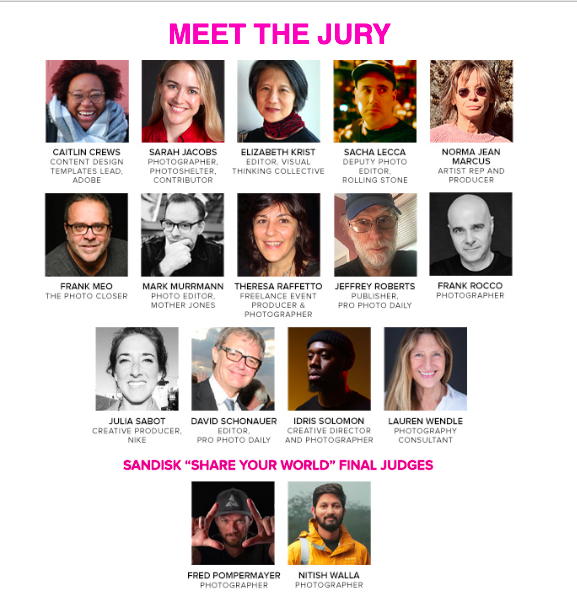 JeffreyRoberts3's tweet photo. @AmericanPhotog Open 2022 #shareyourworld
Meet the Judges. 
You can enter here 
https://t.co/BwQD4Z6e1U
Thanks to our partners @SanDisk @TamronUSA @photoshelter @thephotocloser @awardforce https://t.co/MwF0kkiead