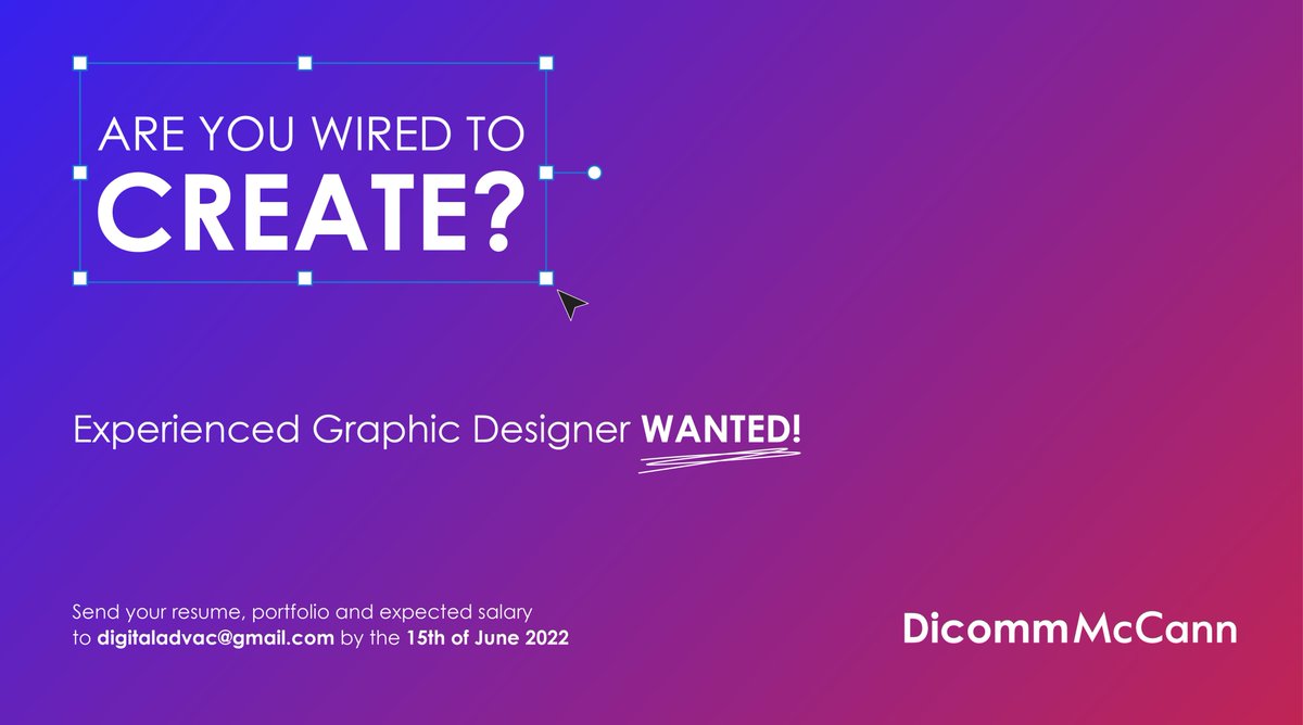 DicommMcCann's tweet photo. JOIN THE TEAM - Exciting opportunity available:
#EpicOrElse https://t.co/NGByebZvgS