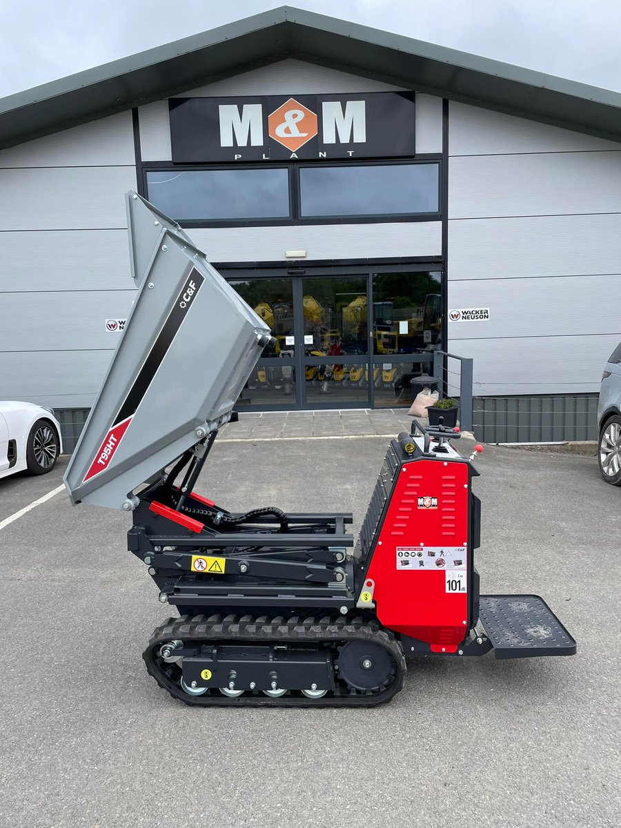 cfminidumper's tweet photo. @cf_equipments Mini Tracked Dumper C&amp;F T95 High Tip sold into Devon by local dealer M&amp;M Plant Devon &amp; Cornwall👍��👍🏼 https://t.co/dqnVvGkOV1