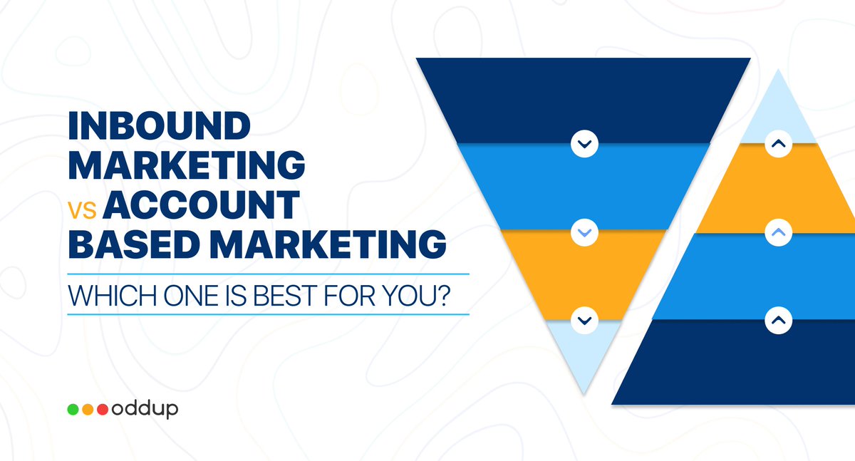 #ABM and Inbound #marketing both attempt to provide useful #content that converts to targeted audiences.
Click to read more -> bit.ly/ABM_article22 
#business #marketingtips #marketingstrategy #leads #leadgeneration #b2bmarketing #B2Bleadgeneration #strategy #inboundmarketing