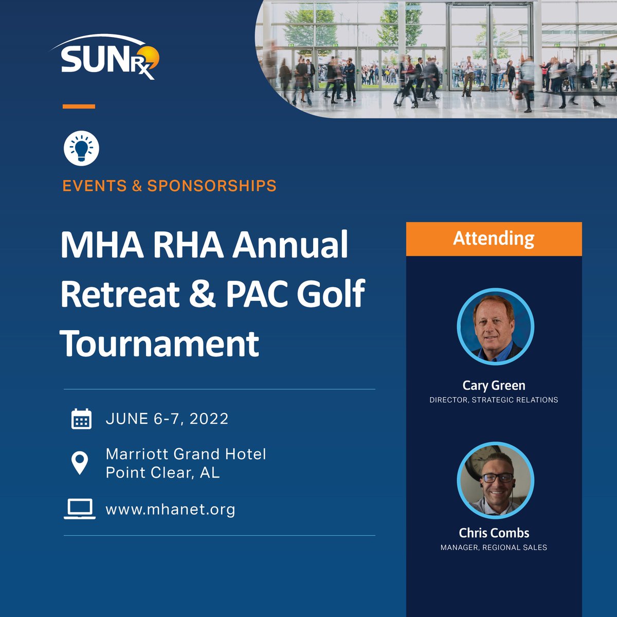 We are here in-person at the Mississippi Rural Hospital Alliance Annual Meeting and proudly sponsoring the PAC Golf Tourney! Look forward to connecting with you there! #340B #criticalaccesshospitals #inperson #networking