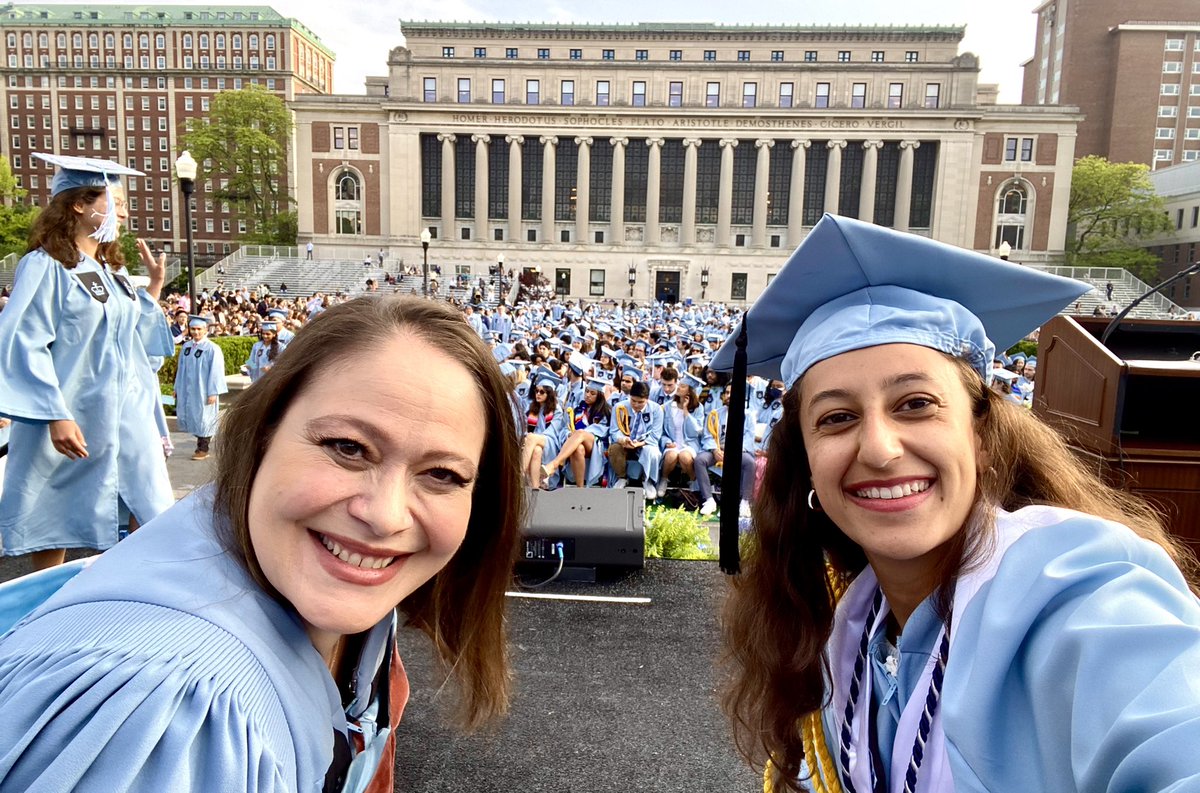 3D graduation <a href="/Columbia/">Columbia University</a> with some incredible people!

Honored to have had the privilege of delivering remarks at <a href="/CC_Columbia/">Columbia College</a> Class Day for graduates in ‘20 and ‘21. What a feeling to be surrounded by the best and brightest!

Photo: Eileen Barroso/Columbia

هذا من فضل ربي ﷻ