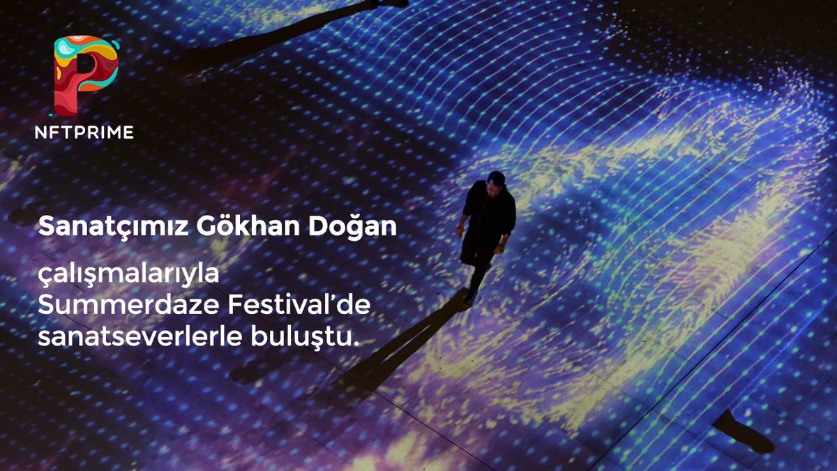 nftprimecom's tweet image. Sanatçımız Gökhan Doğan, yanıltıcı ortak gerçeklik algısını keskin bir süreç içinde deneyimlenmesine yönelik eserleriyle #Summerdaze Festival’de yer aldı. Tebrikler Gökhan! 
@badqode &apos;un NFTPrime’daki #NFT koleksiyonları için tıklayın.
nftprime.com/profile/c8bfda…

#overdaze #nftprime