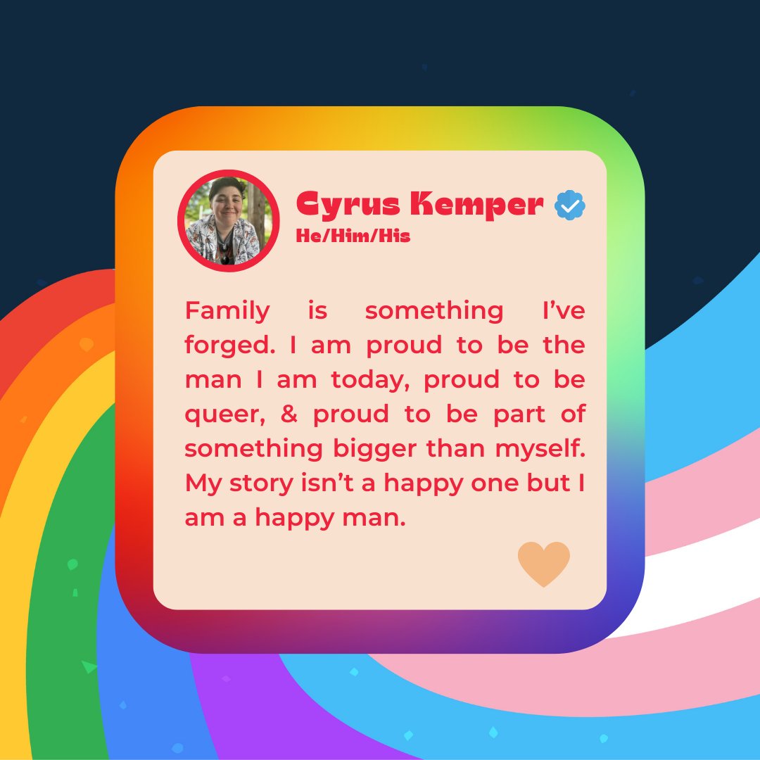 mvp_herd's tweet photo. Cyrus Kemper is one of the founders and greatest community supporters of The Village Project. We are so proud of him and congratulate him on his transition! #transgender #PrideMonth #loveislove https://t.co/O7YTRs9vo9
