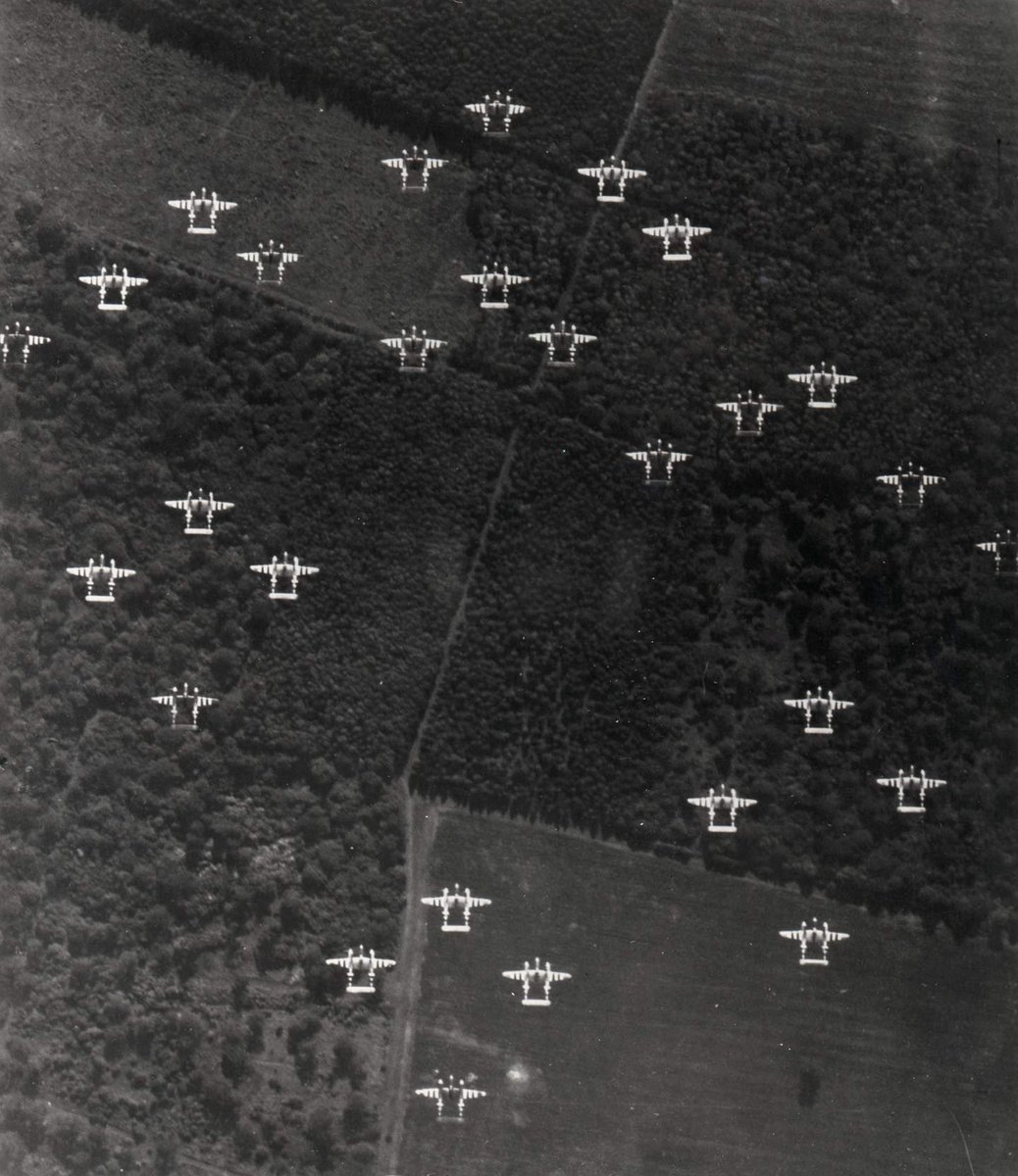 airandspace's tweet photo. On this day in 1944, Allied troops landed on beaches of Normandy, under the protective fire of British and American warships and overwhelming airpower, to fight Nazi Germany.

Commonly known as D-Day, the operation's codename was "Operation Overlord." #WorldWarII https://t.co/s9BwTR6ynr