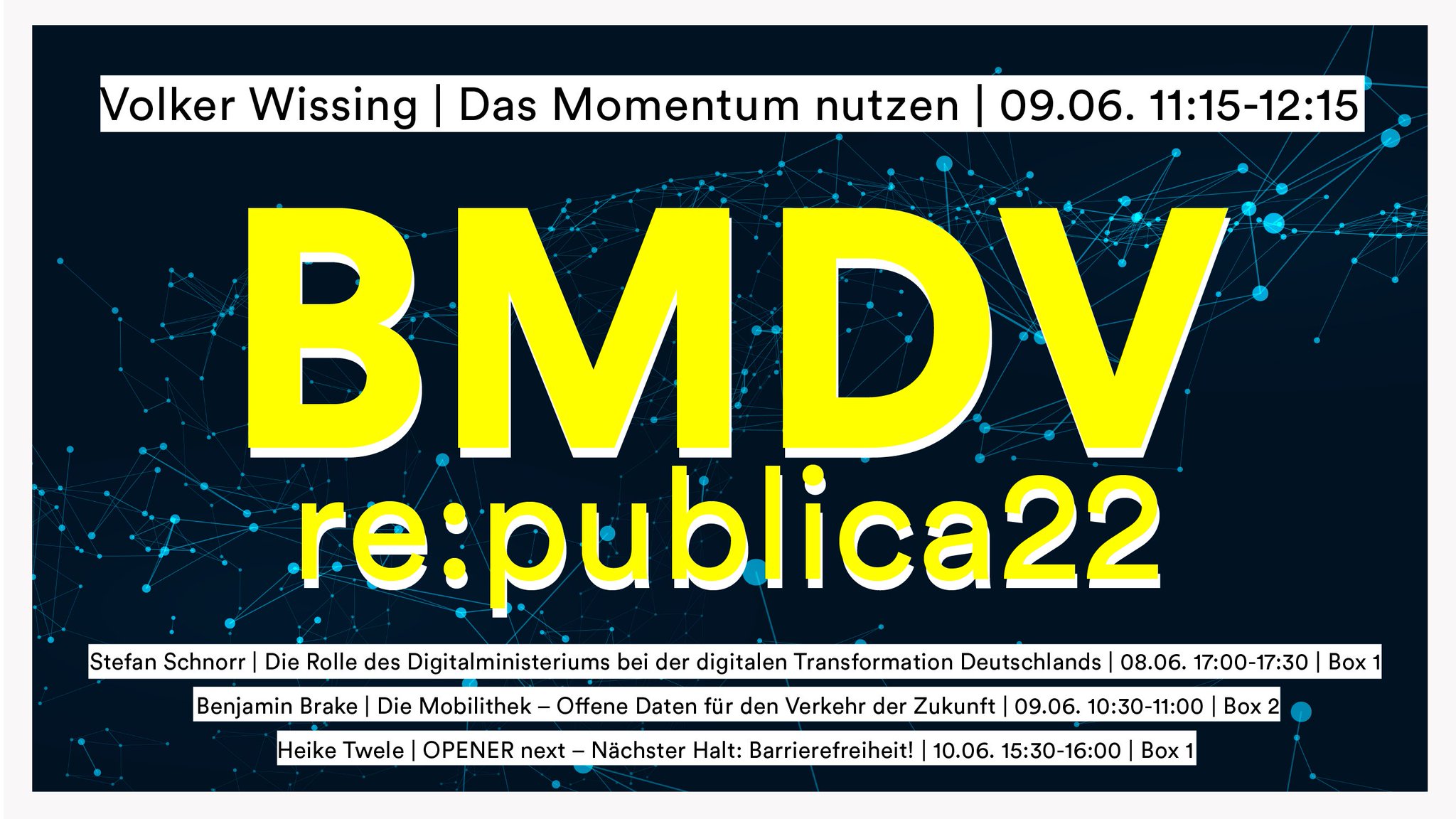 Bmdv re:publica on Twitter: