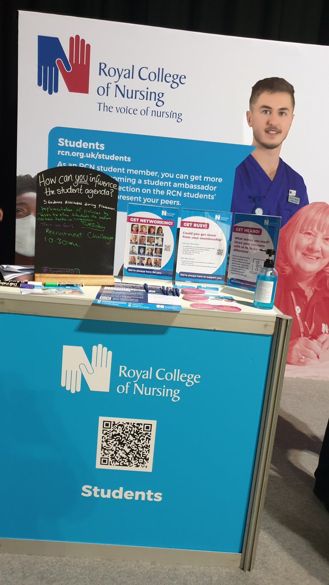 RCNSWStudents's tweet photo. Come visit us on the student stand #RCNSWStudents #StudentNurse #FutureNurse #ValueFutureNurses #RCNCongress22 https://t.co/iNppWSJcIy