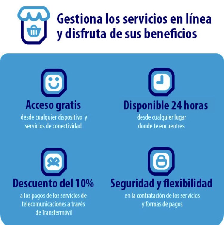 👩🏼‍💻🙋🏼‍♀️ Heeey!!! NO TE PIERDAS LA OPORTUNIDAD DE DISFRUTAR DE NUESTROS SERVICIOS EN LÍNEA DESDE LA COMODIDAD DE SU HOGAR!! 🤷🏼‍♀️ ¿cómo puedes acceder? Desde nuestra página oficial etecsa.cu !!  <a href="/ETECSA_Cuba/">ETECSA</a> @arnolis_reyes <a href="/DarquirisC/">Darquiris Sánchez Castro</a> <a href="/EscalonaLicea/">Luis M Escalona Licea</a>