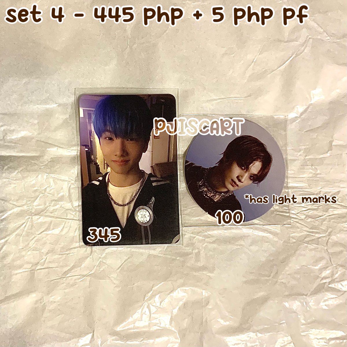 pjiscart's tweet photo. — [🛒 wts lfb nct ph] ;
selling as set only, you can tingi

⤷ dop - 3 days reservation
mop: gcash
mod: ggx,sdd,sco
can do COD

˖◛⁺ reply or dm me ! ⑅

🏷 127 dream jisung haechan we young tfr the final round 2p 2nd player cc circle card pc photocard https://t.co/x3dhESRclW