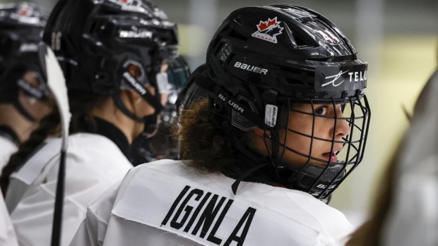 Another "Iggy" has landed on the international hockey scene. Jade Iginla, daughter of Hockey Hall of Famer Jarome Iginla, is among the 23 women representing Canada at the IIHF #U18WomensWorlds starting today on #TSN: tsn.ca/1.1808934

#TSNHockey