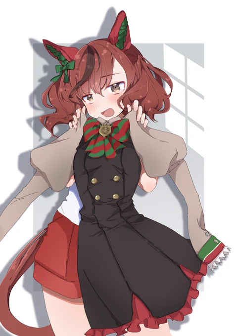 ピースが集まって
【★★☆】から【★★★】
になった日のネイチャ。

勝負服うれしいね 