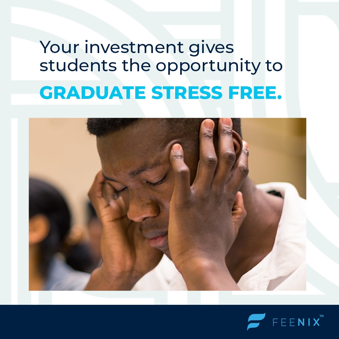 Feenix_org's tweet photo. June is a difficult time for students. Anxiety about mid-year exams &amp; the fear of getting kicked out for unpaid fees can be overwhelming. 

By investing in a student you support them in paying off their debt, allowing them to graduate.   

Learn more: https://t.co/Ny16DwC1k7 https://t.co/Ud0BcAJzVb