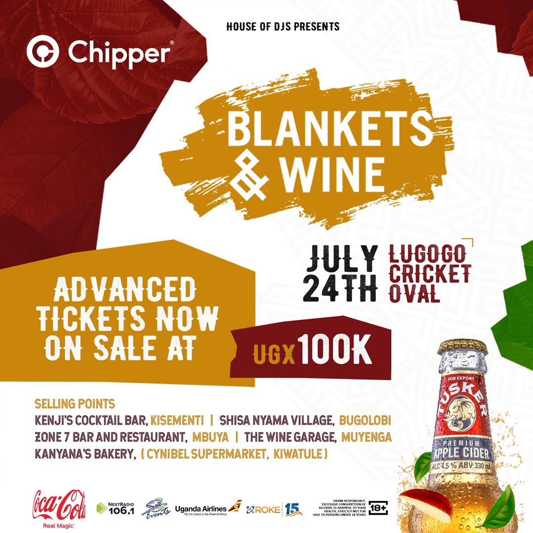 PowerPlayUG's tweet image. Don't miss out on getting yourself an Early Bird ticket to the #BlanketsAndWineKla.

Visit any one of these selling points and get your and your crew sorted.

#BlanketsIsMe #BlanketsAt10
@BlanketsNWineUG @chippercashapp @tuskerciderug  @roketelkomug @hodjs @silkeventsug