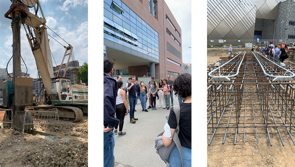 PoliTOnews's tweet photo. Un’opportunità di apprendimento sul campo per gli studenti di Ingegneria Civile, indirizzo geotecnico: hanno avuto modo di visitare il cantiere del nuovo parcheggio #PoliTo, che prevede l’impiego di innovativi diaframmi energetici
➡️https://t.co/TEgfxaPHb8
#PoliFlash #DISEG https://t.co/qEbgc1ofRC