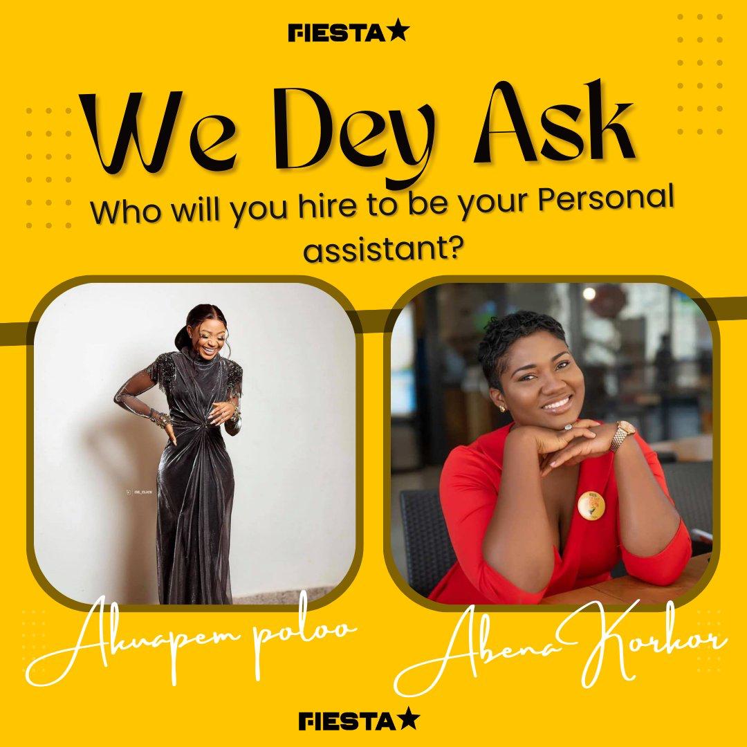 DuahEric's tweet image. #WeDeyAsk @IAmakuapemPolo vrs @abenakorkor 

Trending question of the day #FIESTABUZZ #FiestaTV
