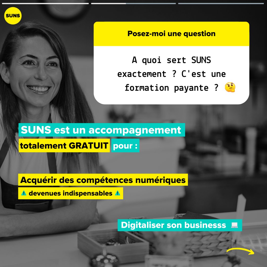SocialBuilder's tweet photo. #SUNS est notre programme à destination des femmes entrepreneures ou porteuses d’un projet entrepreneurial.👩💼
Ça vous intéresse? Participez à notre réunion d'information sur le sujet👉https://t.co/4bKII21bek
📅Jeudi 9 juin à 11H
#womenintechpower #leadership #womenempowerment https://t.co/5dh4lCLxT0