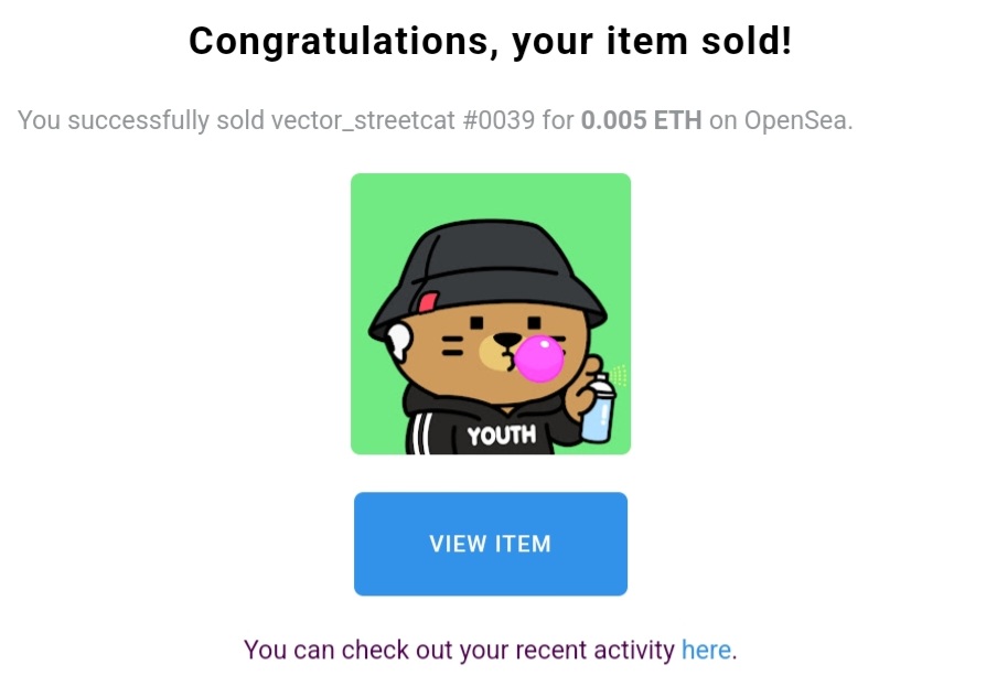 Thank you so much🙏🙏💘
Adopted two cats!
 @Cryptohk2022 
#nft #nftsold