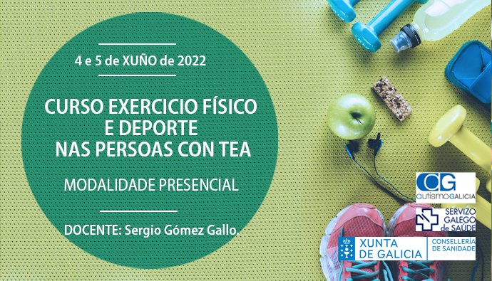 AutismoGalicia's tweet photo. ▶️O fin de semana desfrutamos do Curso Exercicio físico e deporte nas persoas con #AUTISMO  #TEA para dinamizar e adaptar o exercicio físico e #deporte, fomentar hábitos de vida #saudable e a participación das persoas con TEA. #FORMACIÓN #AUTISMOGALICIA https://t.co/LddMANEqUq https://t.co/00HjF7s7gB