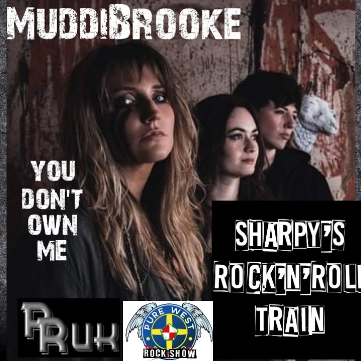 Brand New single from <a href="/MuddiBrooke/">MuddiBrooke</a> on my Shows this week Sharpy's Rock'n'Roll Train @RockRadiocouk  <a href="/purewestradio/">Pure West Radio</a>