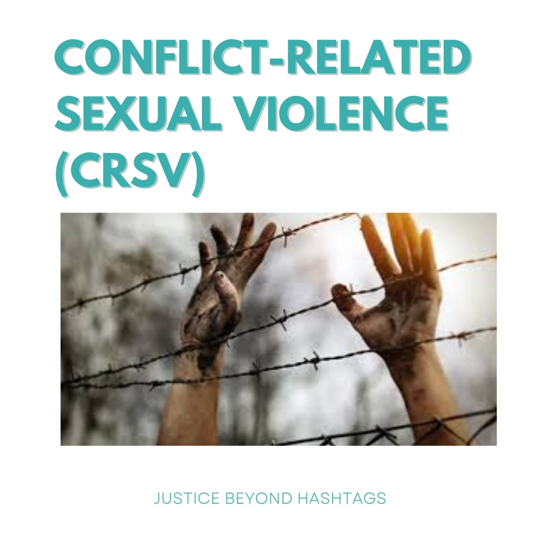Beyond_Hashtags's tweet photo. The meaning of Conflict - Related Sexual Violence is not far fetched.👇 We advocate for the elimination of these vices. #CRSV https://t.co/CGS5F6ZJxp