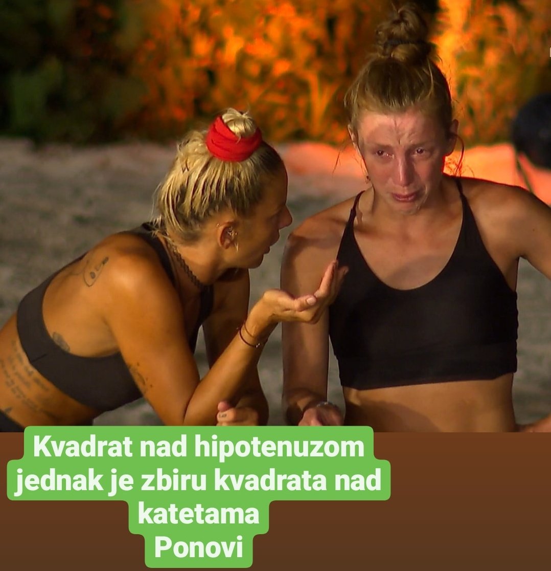 Volshebna's tweet photo. Kad te majka sprema za pismeni #SurvivorSrbija #SurvivorHrvatska https://t.co/faRV59Eiet
