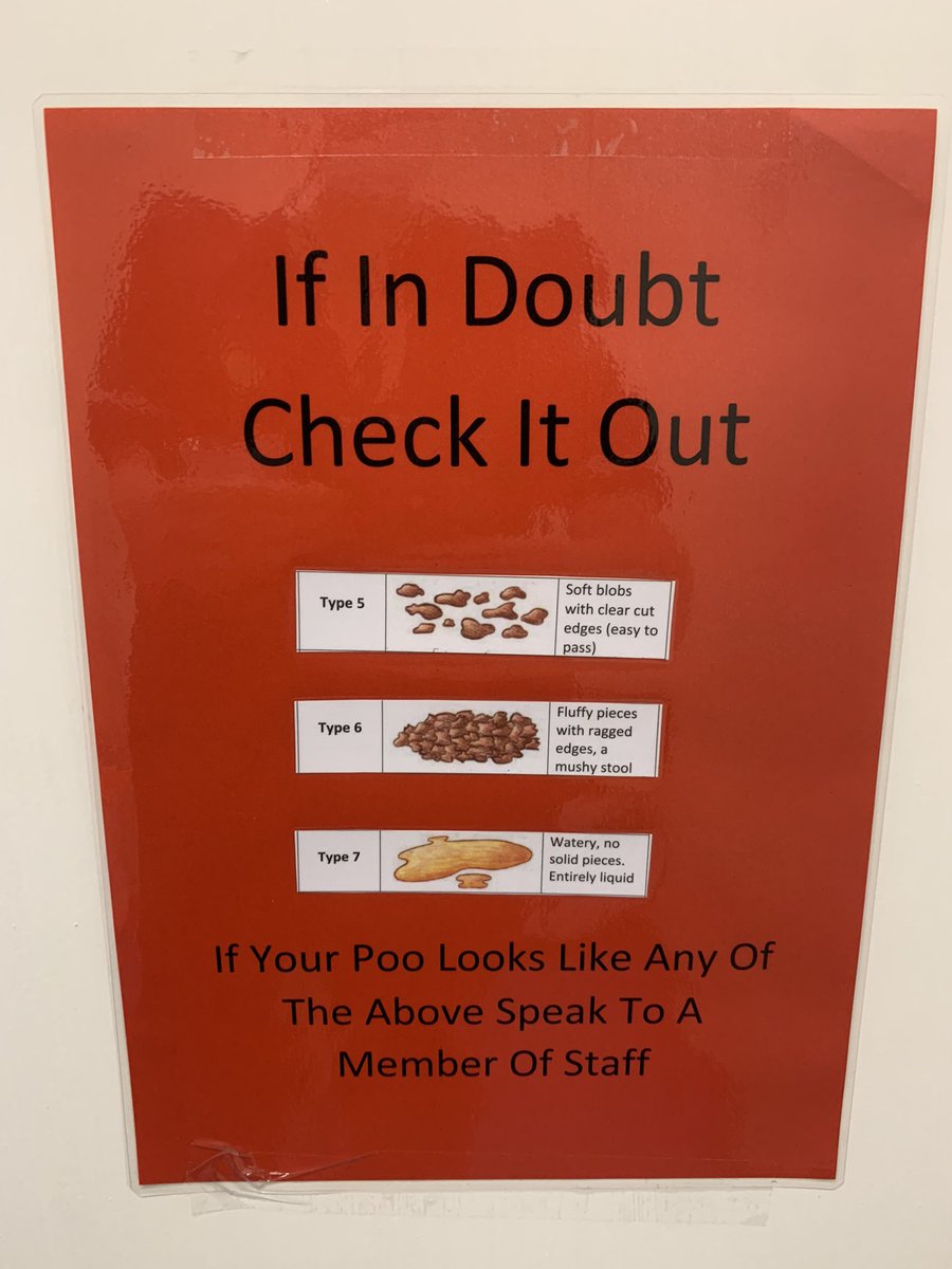 Sam Easby (@samanthaeasby) on Twitter photo Asking our patients to keep an eye on their stools so we don’t have a delay in sampling and isolation! These have been placed in all toilets 💩 🦠 <a href="/cullen_aideen/">Aideen</a> <a href="/ward7JCUH/">Ward7JCUH</a> <a href="/Nicmetcalfe/">Nicola Metcalfe</a> @slance0412 <a href="/RichardBNENC/">Richard Bellamy</a> Asking our patients to keep an eye on their stools so we don’t have a delay in sampling and isolation! These have been placed in all toilets 💩 🦠 <a href="/cullen_aideen/">Aideen</a> <a href="/ward7JCUH/">Ward7JCUH</a> <a href="/Nicmetcalfe/">Nicola Metcalfe</a> @slance0412 <a href="/RichardBNENC/">Richard Bellamy</a>