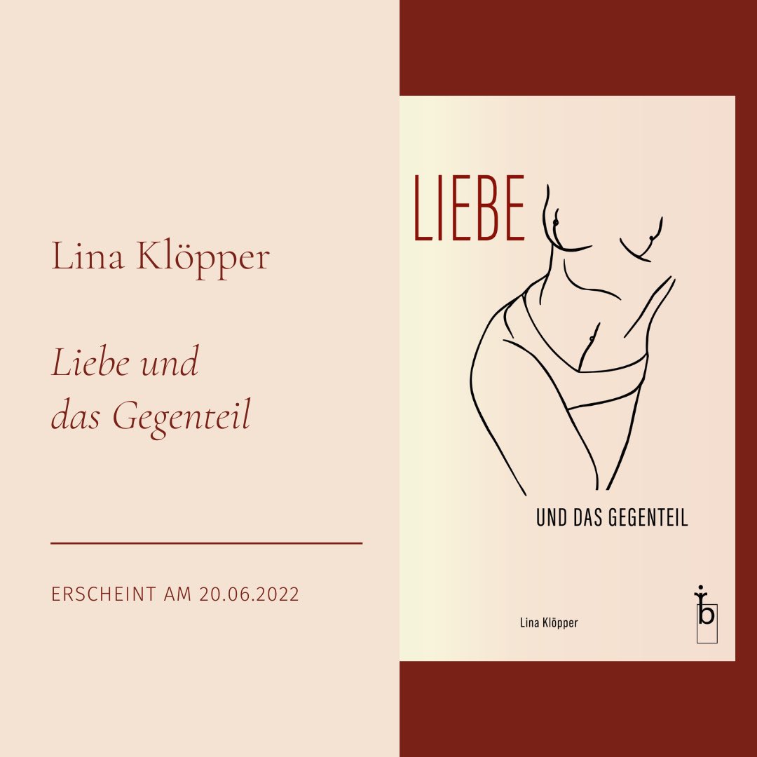 briboverlag's tweet photo. Wie schön kann ein Buchcover sein?

Wir: Ja.

„Liebe und das Gegenteil“ - Queere Kurzgeschichten aus Leipzig von Lina Klöpper erscheint am 20.06.2022. Ihr könnt ab jetzt vorbestellen!

https://t.co/82N06r36sk https://t.co/HLTowMqsxv