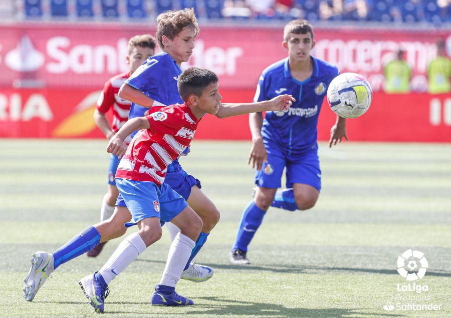 CanteraNazari's tweet photo. Nuestro alevín roza las semis en la XXIX #LaLigaPromises. ¡Gran torneo para poner fin a una temporada 🔝 de nuestros chicos!

Info y fotos ➡️ https://t.co/zeqrNg5aZY

#CanteraNazarí https://t.co/Fb9CGROnR2