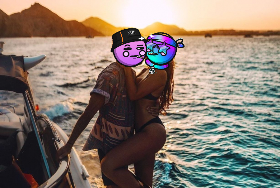 After a succesful wedding me and my hippie joint wife rider decided to spend our honeymoon on a private island bought by the <a href="/SpaceRiders_NFT/">Space Riders</a> community as a gift for our beautiful marriage.

I even found kiwi trees while we were exploring and we decided to pick some for @0xZubic