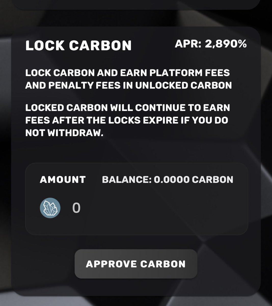 Carbon Finance tweet media