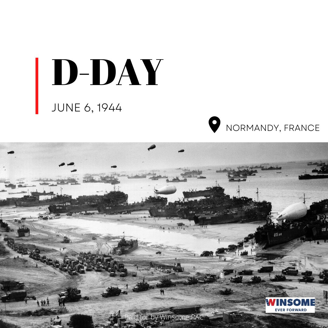 June 6, 2022, is the 78th anniversary of the launch of Operation Overlord, also known as D-Day, the largest seaborne invasion in history. 
Thankful for the brave souls who fought and the many who gave their lives that day. 
#WWII #history #usmilitary #semperfi #everforward