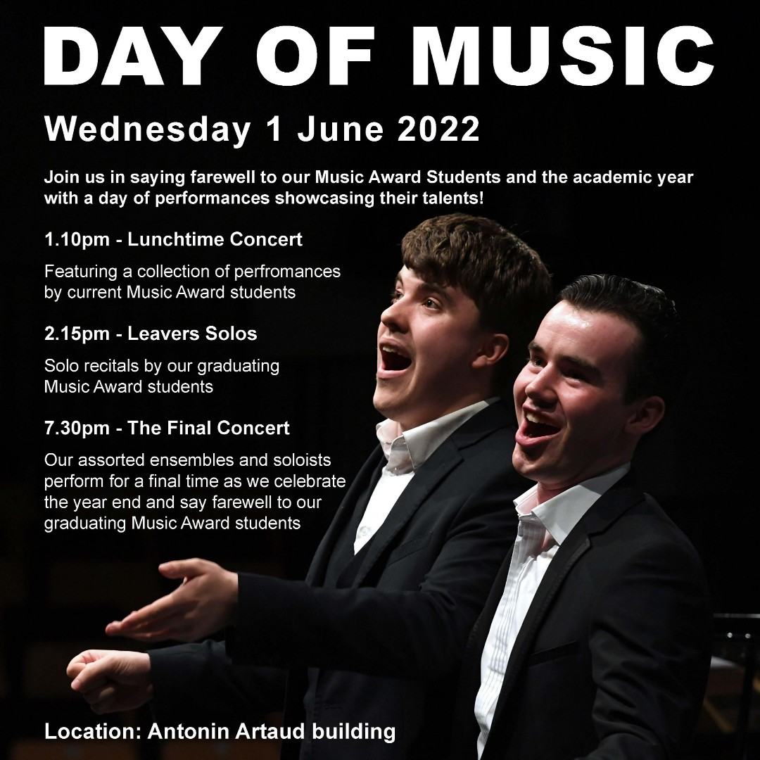 Brunel_Arts's tweet photo. We would like to thank everyone who joined us for our Day of Music! We are very grateful for your support. Here's wishing the Music Award Graduates the very best for their careers to come!
#dayofmusic #studentconcert #brunelmusic #musicaward #graduates #brunelarts #musicalevent https://t.co/DDGEyQhvV8