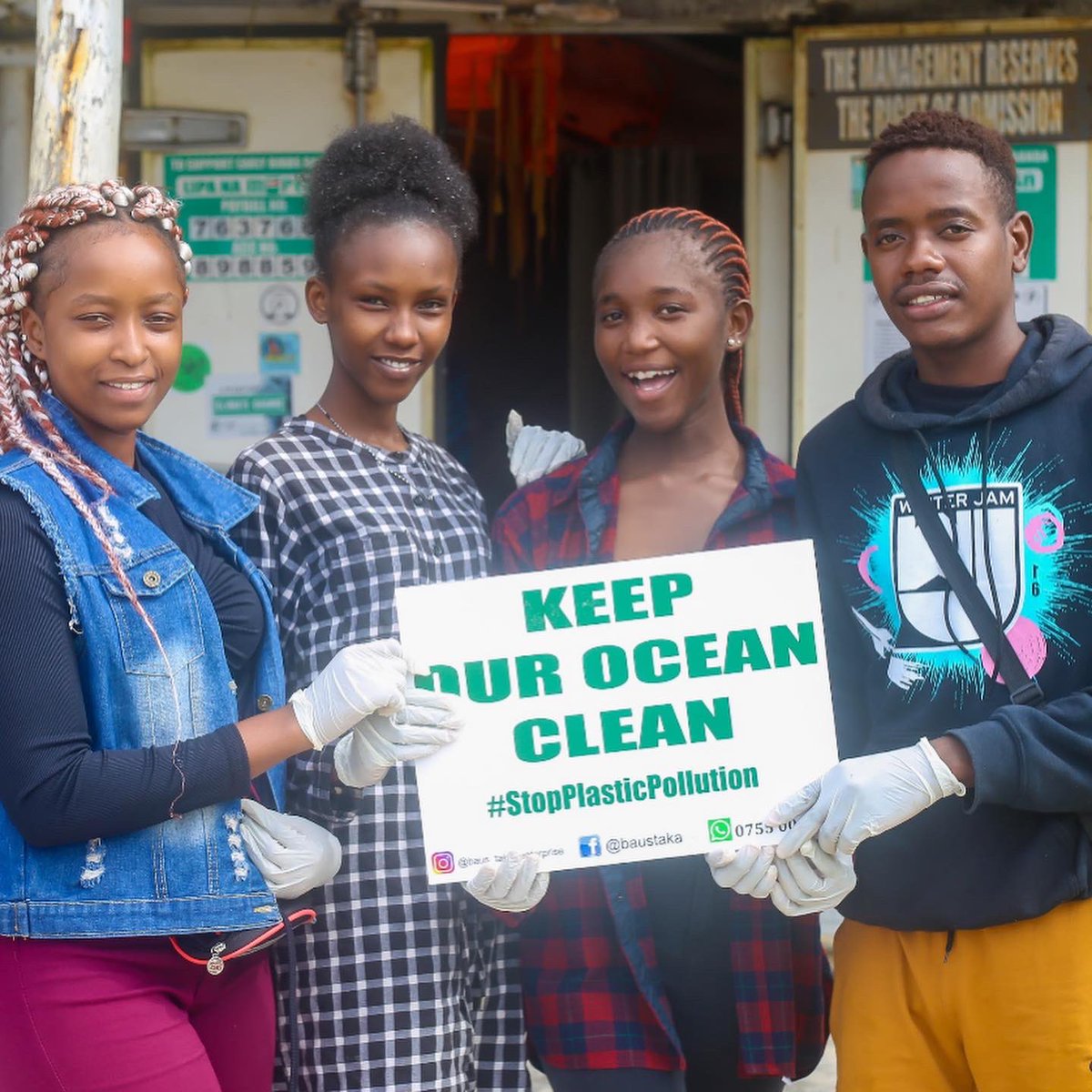 BausTaka's tweet photo. 1/2 :✅Round Table Discussion on #MarinePlasticPollution, responsible waste management practices
✅Importance of #PlasticSegregation at source
✅Beach Clean up
✅ Plastic trading & Recycling
✅Team Building
Mr & Miss Environment contestants #MombasaOceanFest are GOOD TO GO! https://t.co/uSsukHeRL0