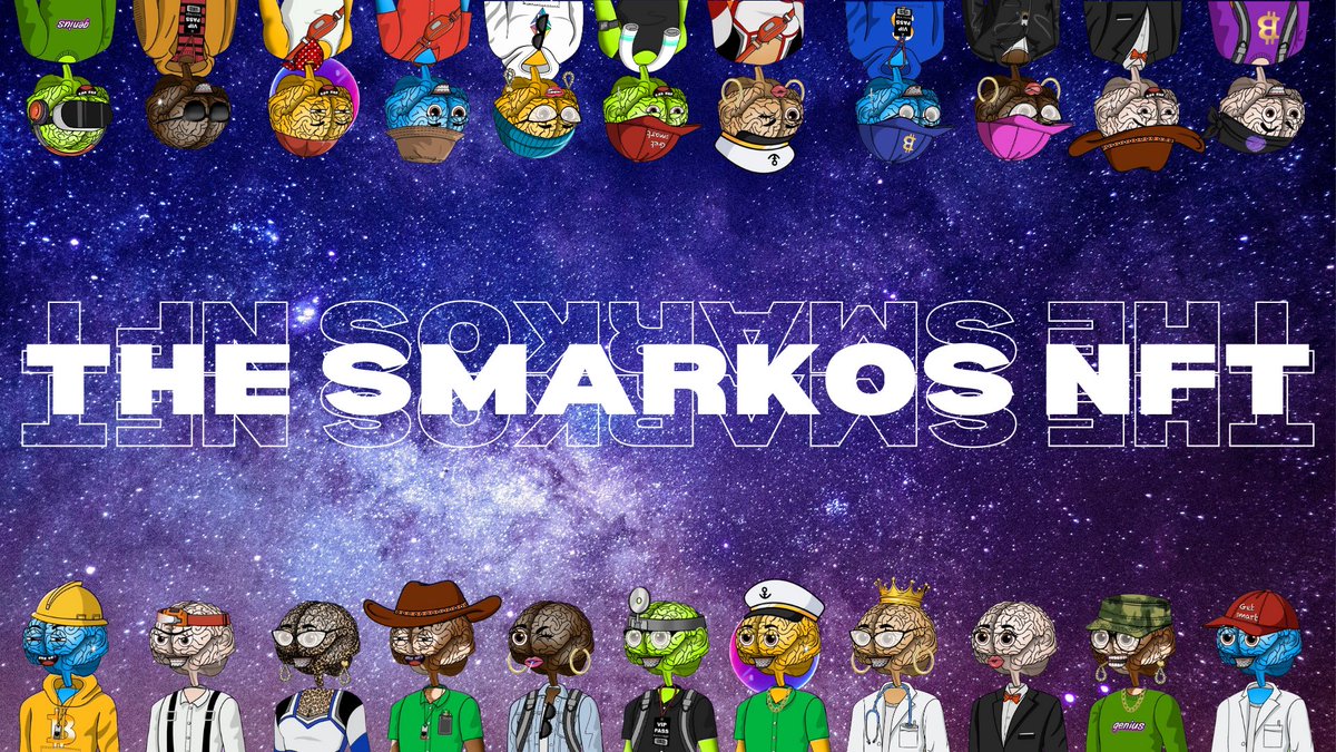 The Smarkos NFT tweet media