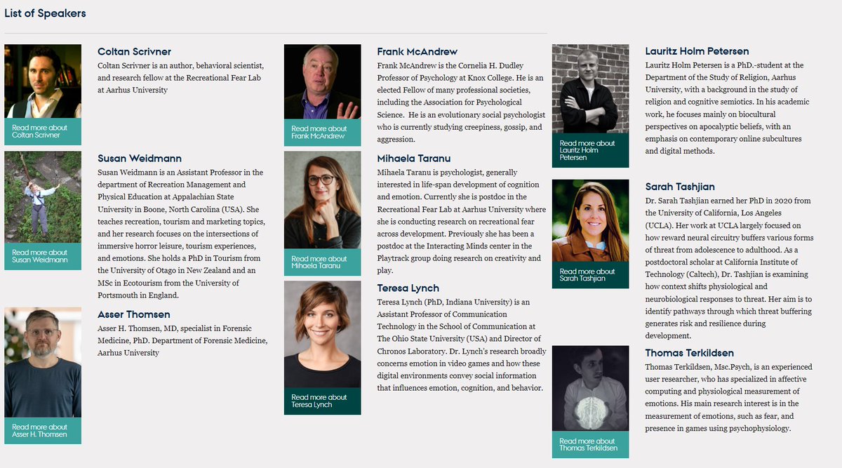 Join us for the second annual workshop on recreational fear <a href="/RecFearLab/">Recreational Fear Lab</a>!

The event is free and open to all, and participants can attend physically (<a href="/AarhusUni/">Aarhus Universitet</a>) or via Zoom. Registration is required by June 12 via link: tiny.cc/6wbsuz

Check out the list of speakers here