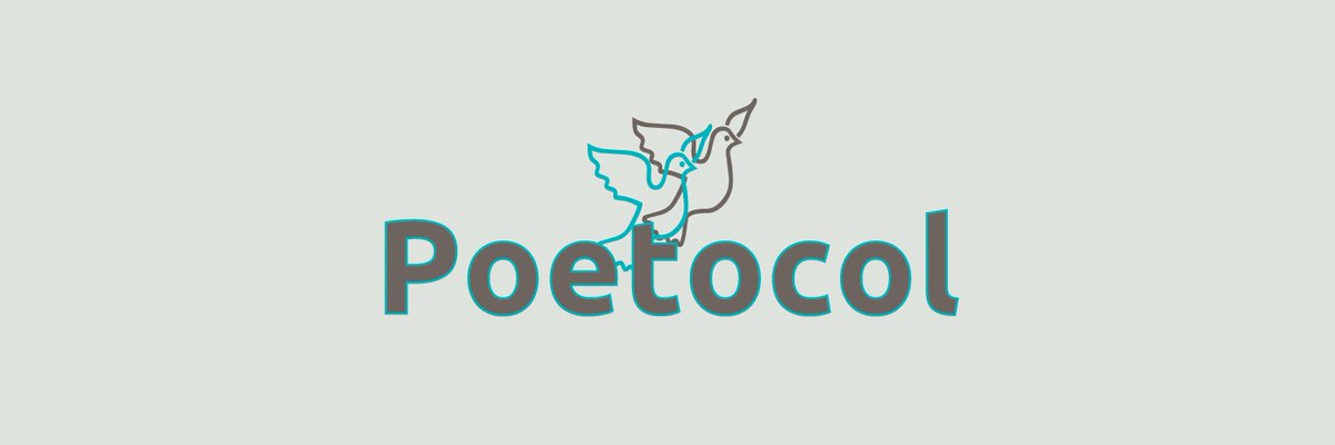 Welcome to Poetocol.

Explore: poetocol.com/explore

Drop or DM your wallet anywhere on the Poetocol Twitter to join: x.com/poetocol

#nft #art #nftcollector #nftcommunity #eth