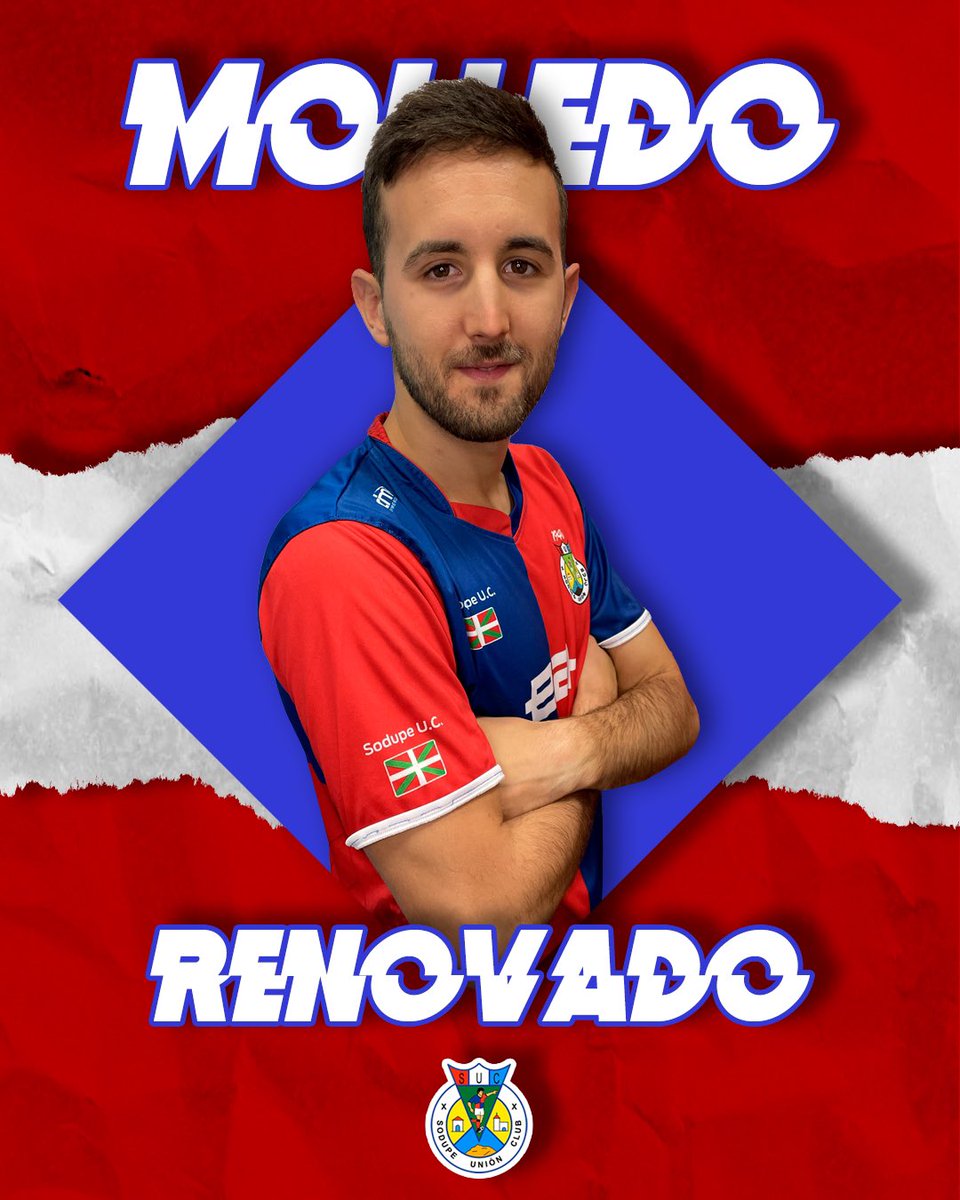 sodupeuc's tweet photo. 𝙅𝙊𝙉 𝙈𝙊𝙇𝙇𝙀𝘿𝙊 𝙄𝙎 𝙎𝙊𝘿𝙐𝙋𝙀!

Nuestro capitán renueva por una temporada en la que será ya su undécima temporada en el primer equipo.

Ya sea dentro o fuera del terreno de juego, este equipo no se entiende sin él.

¡Grande, capi! https://t.co/UqWTc0iO6s